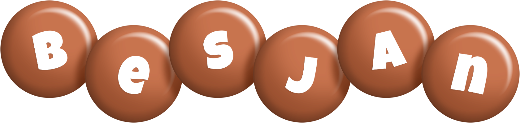 Besjan candy-brown logo