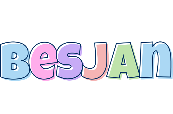 Besjan pastel logo
