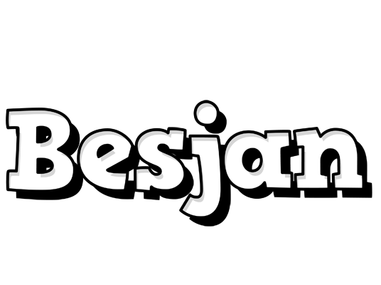 Besjan snowing logo