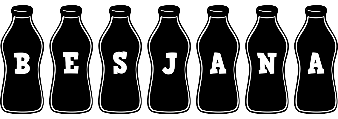 Besjana bottle logo