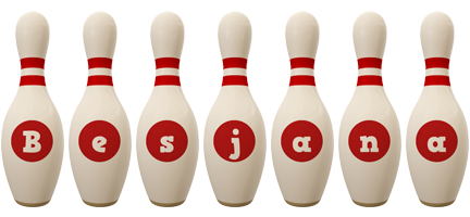 Besjana bowling-pin logo