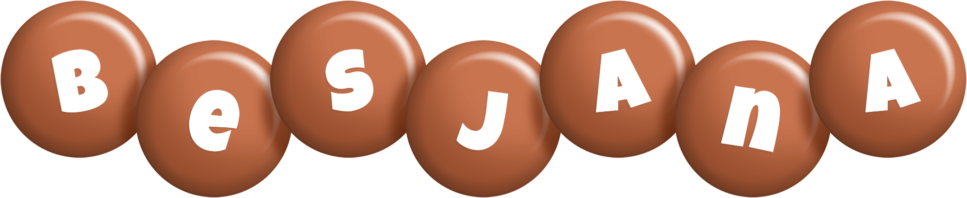 Besjana candy-brown logo