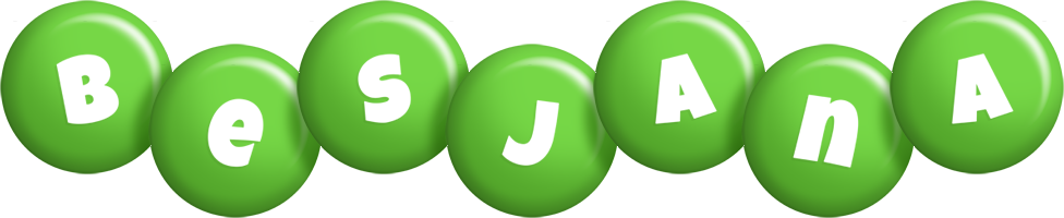 Besjana candy-green logo