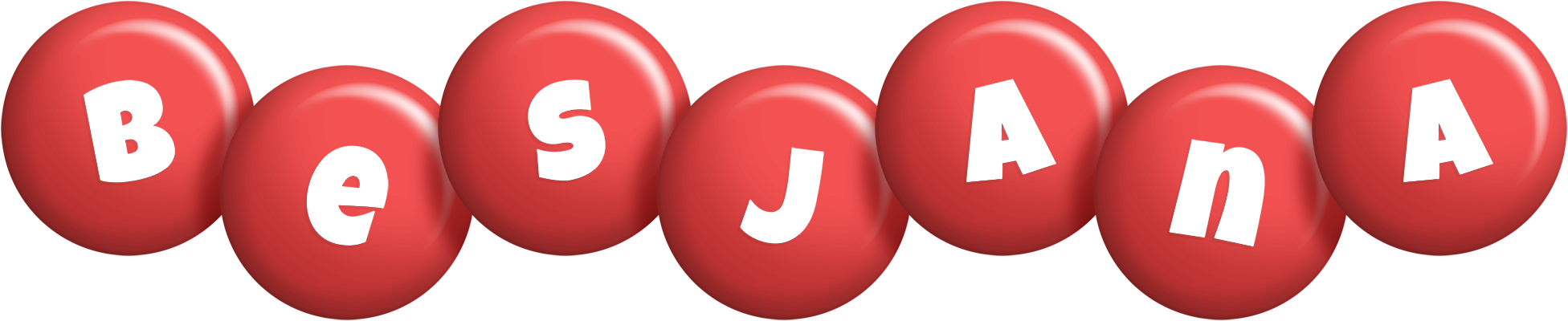 Besjana candy-red logo