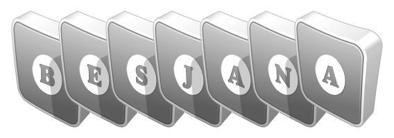 Besjana silver logo