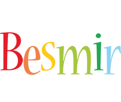 Besmir birthday logo