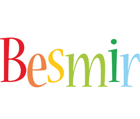 Besmir birthday logo