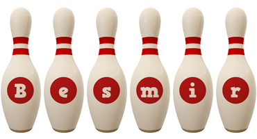 Besmir bowling-pin logo