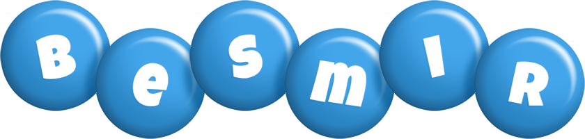 Besmir candy-blue logo