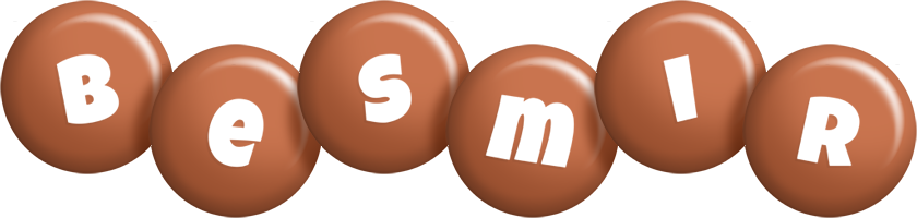 Besmir candy-brown logo