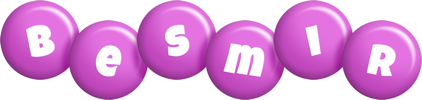 Besmir candy-purple logo