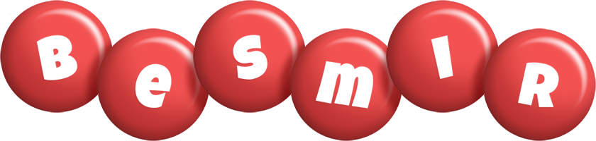 Besmir candy-red logo