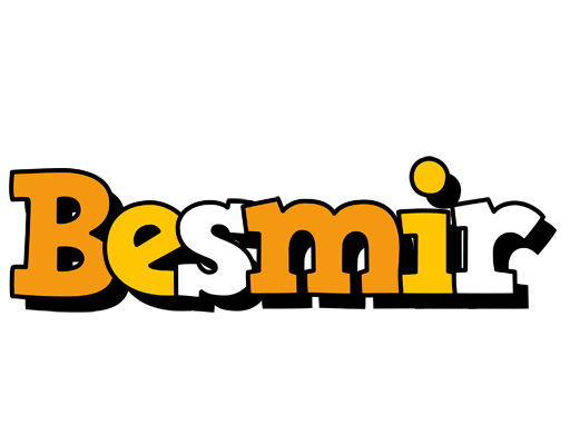 Besmir cartoon logo