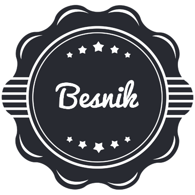Besnik badge logo