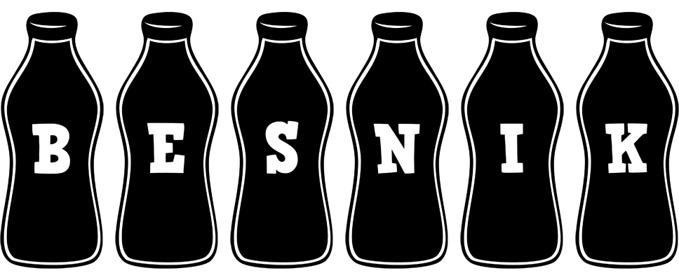 Besnik bottle logo