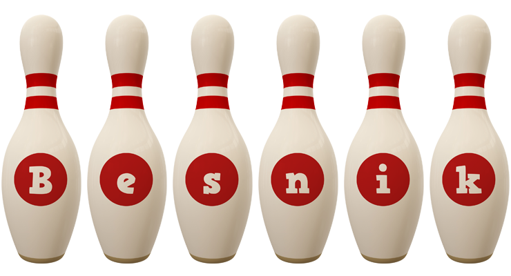 Besnik bowling-pin logo