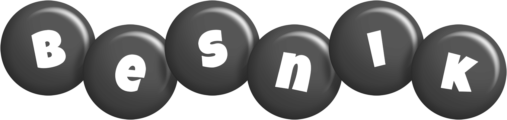 Besnik candy-black logo