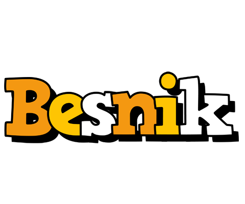 Besnik cartoon logo