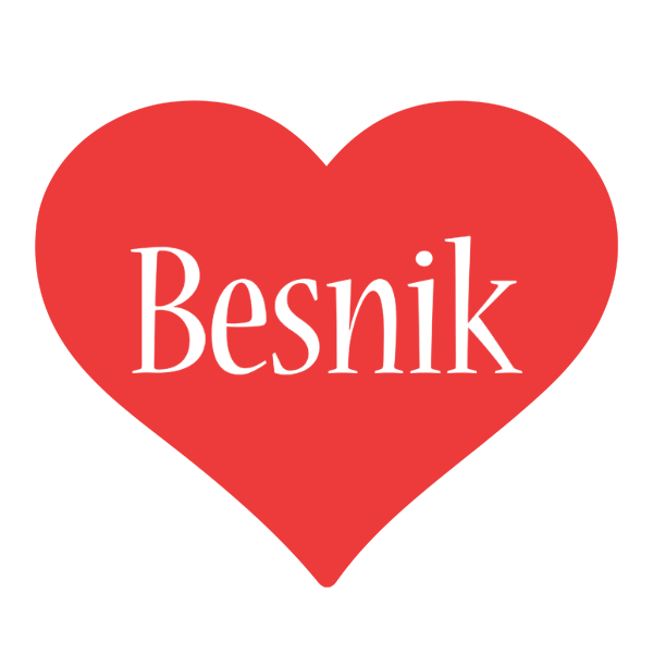 Besnik love logo