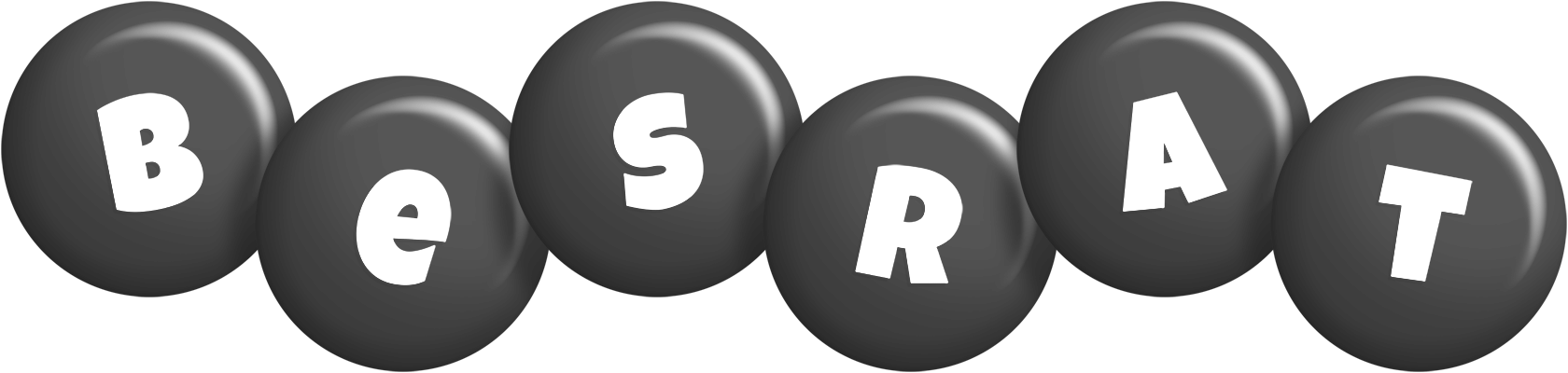 Besrat candy-black logo