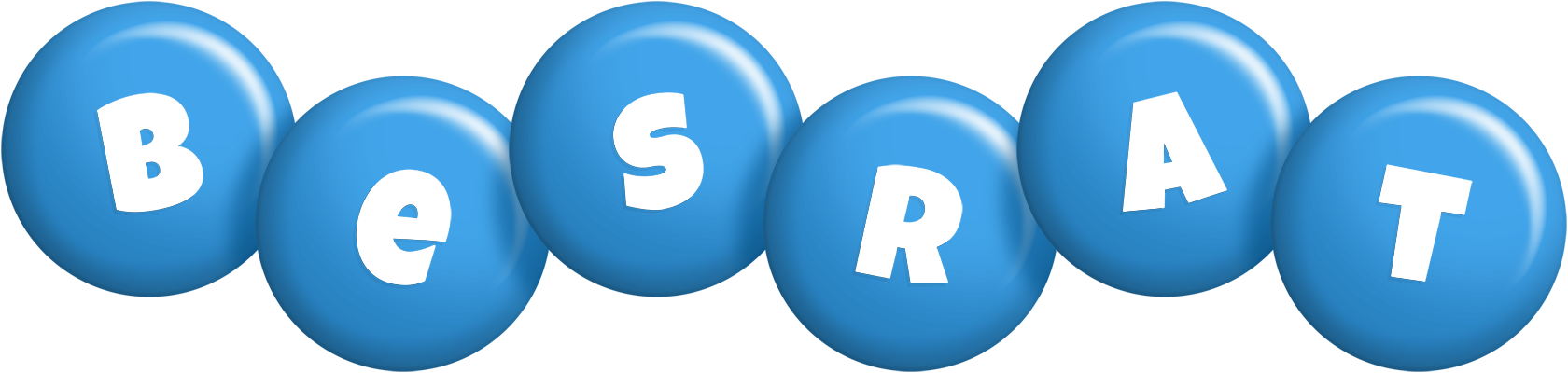 Besrat candy-blue logo
