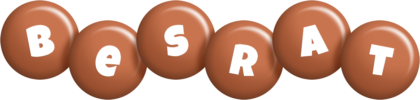 Besrat candy-brown logo