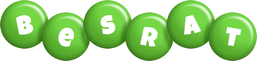 Besrat candy-green logo