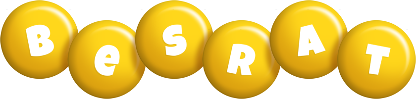 Besrat candy-yellow logo