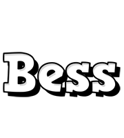 Bess snowing logo