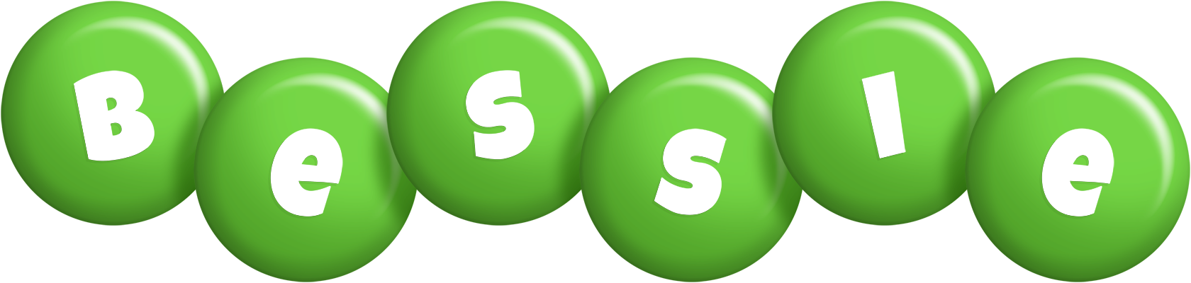 Bessie candy-green logo