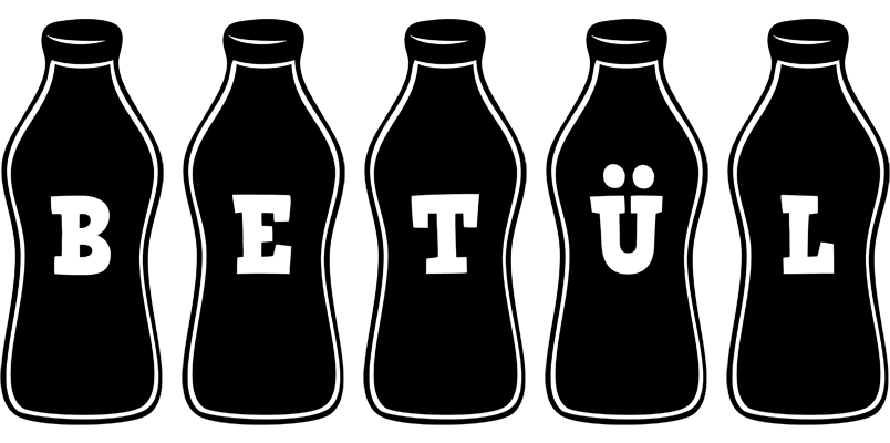 Betül bottle logo