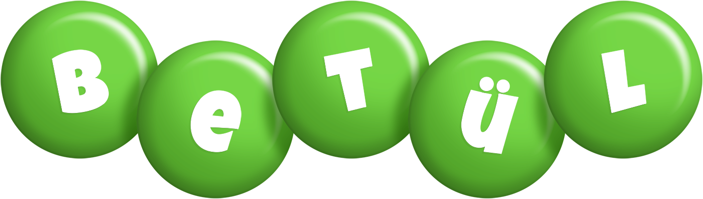 Betül candy-green logo