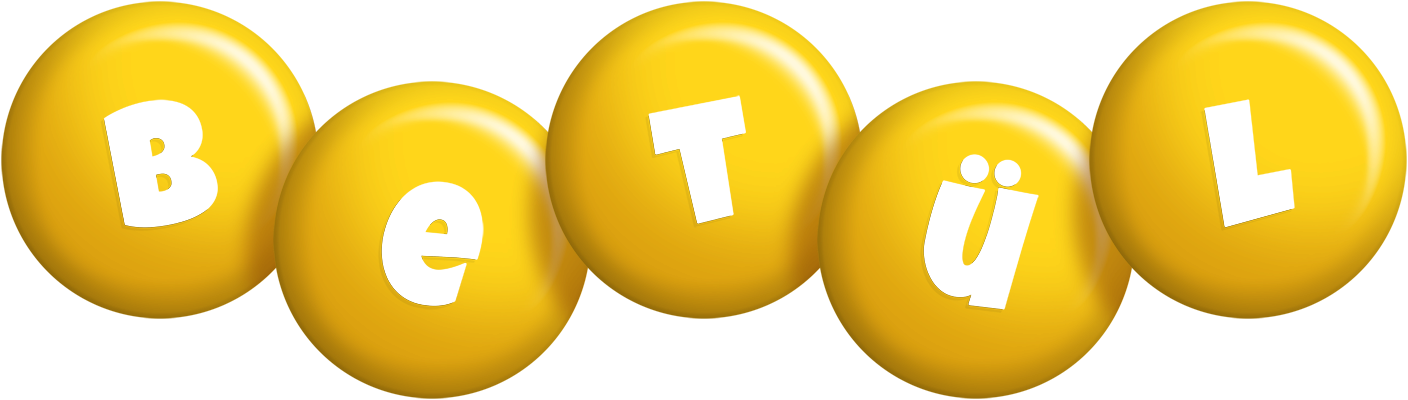 Betül candy-yellow logo