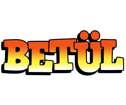 Betül sunset logo