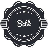 Beth badge logo