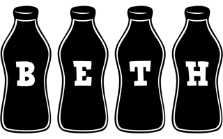 Beth bottle logo