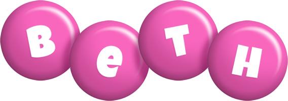 Beth candy-pink logo