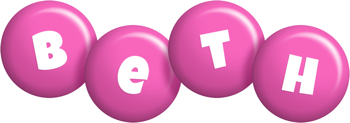 Beth candy-pink logo