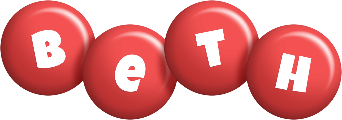 Beth candy-red logo