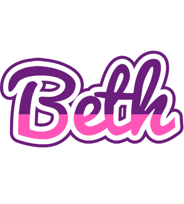 Beth cheerful logo