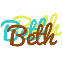 Beth cupcake logo