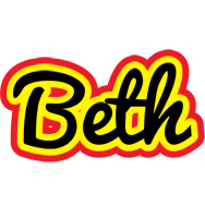 Beth flaming logo