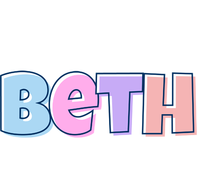 Beth pastel logo