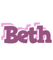 Beth relaxing logo