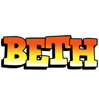 Beth sunset logo