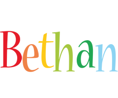 Bethan birthday logo