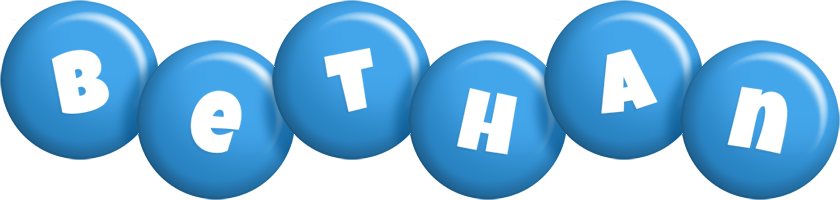 Bethan candy-blue logo