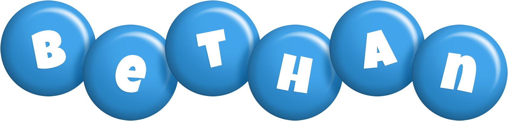 Bethan candy-blue logo