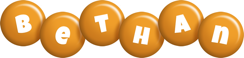 Bethan candy-orange logo