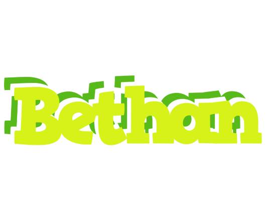 Bethan citrus logo